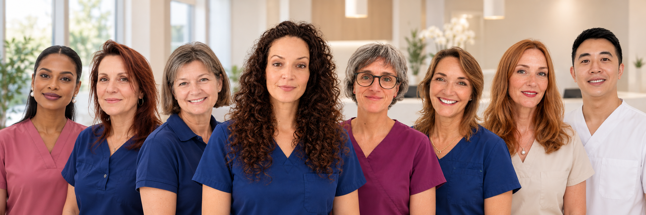 Team der Zahnarztpraxis Schütz in Lyss